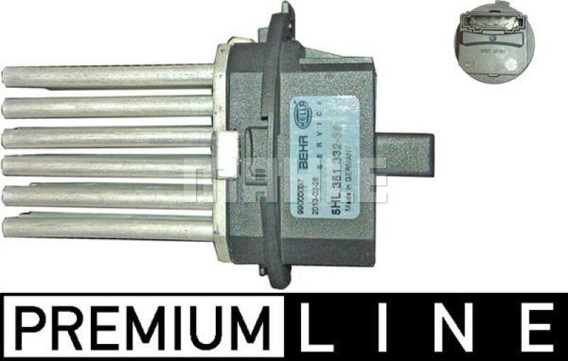 MAHLE Regulator, passenger compartment fan BEHR *** PREMIUM LINE ***