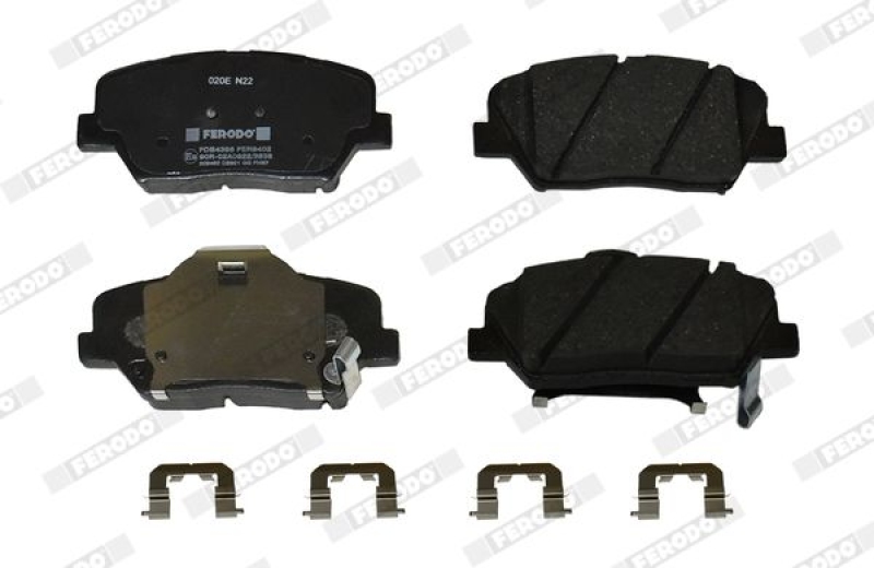 FERODO Brake Pad Set, disc brake PREMIER