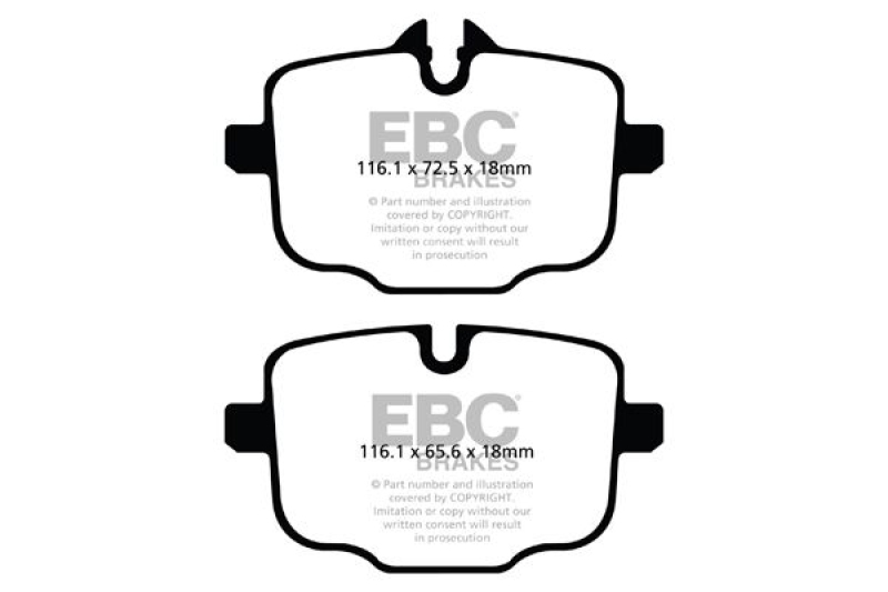 EBC Brakes Brake Pad Set, disc brake