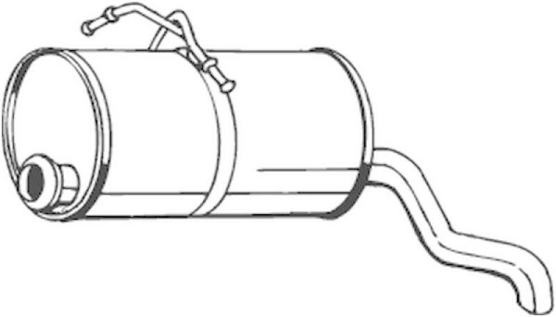 BOSAL End Silencer