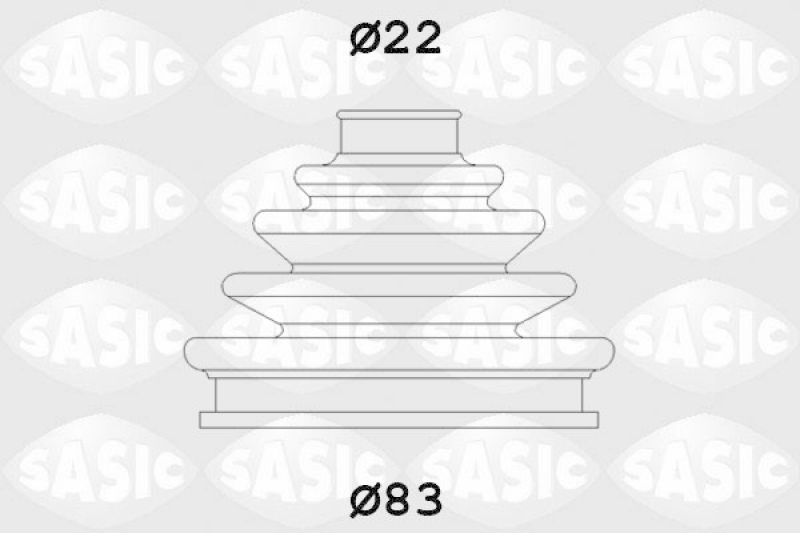 SASIC Bellow Kit, drive shaft