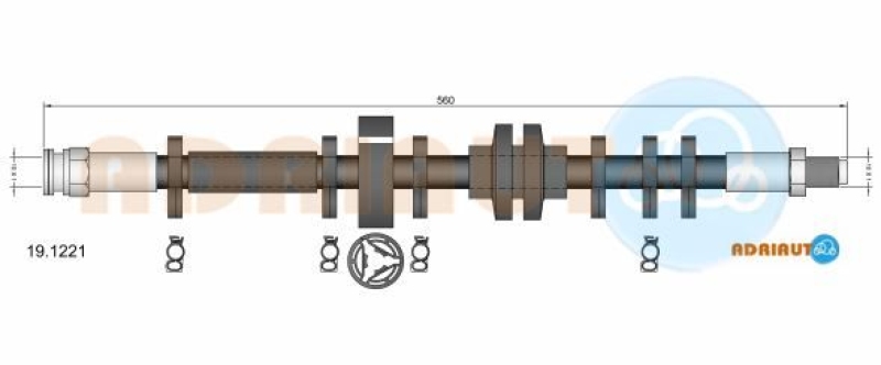 ADRIAUTO Brake Hose