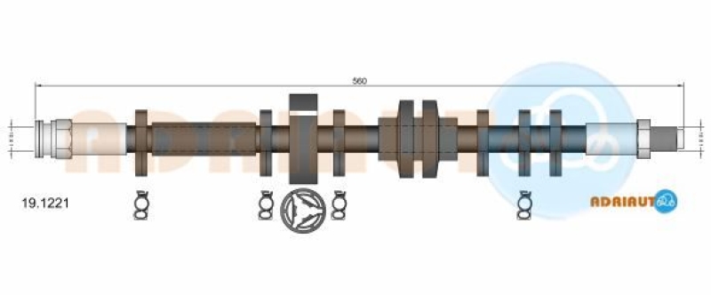 ADRIAUTO Bremsschlauch