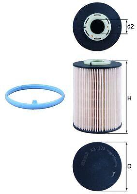 MAHLE Kraftstofffilter