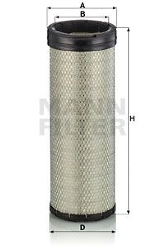 MANN-FILTER Secondary Air Filter