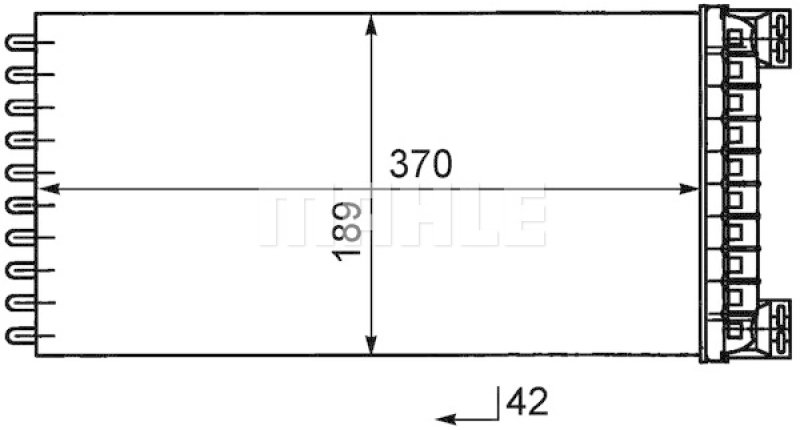 MAHLE Wärmetauscher, Innenraumheizung BEHR *** PREMIUM LINE ***