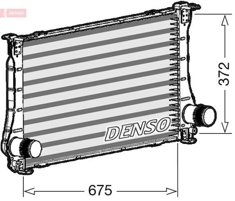 DENSO Ladeluftkühler