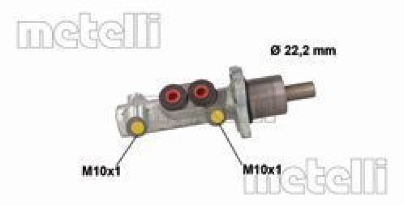 METELLI Brake Master Cylinder