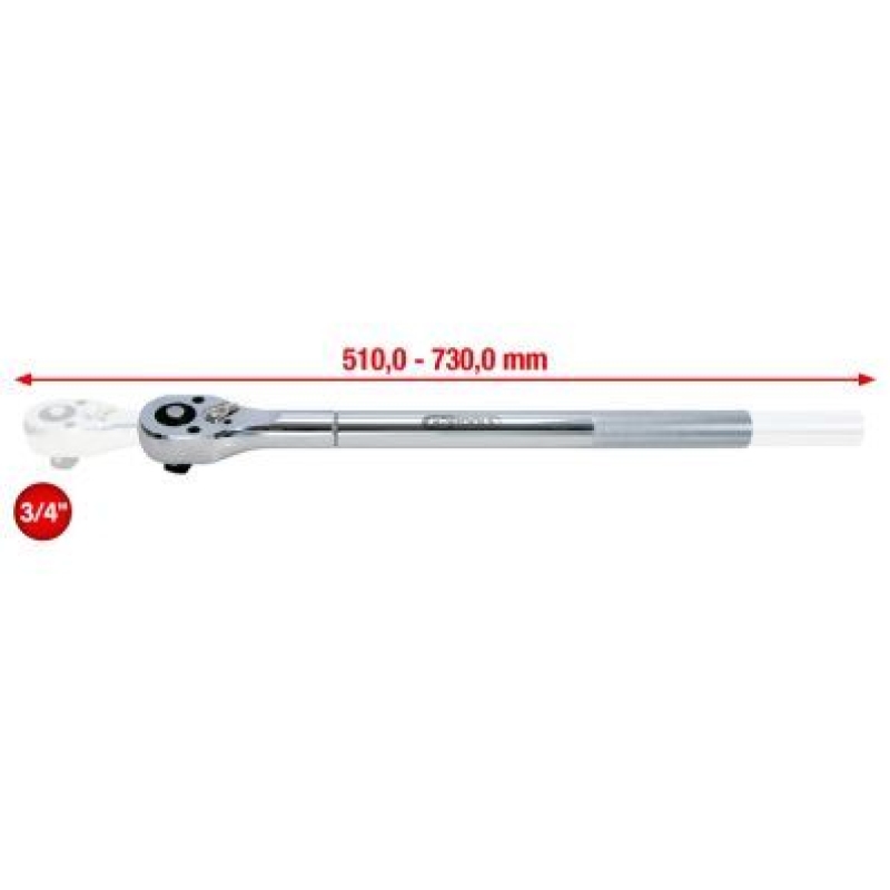 KS TOOLS Reversible Ratchet