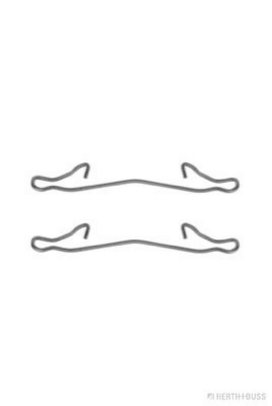 HERTH+BUSS JAKOPARTS Zubeh&ouml;rsatz, Scheibenbremsbelag J3660301