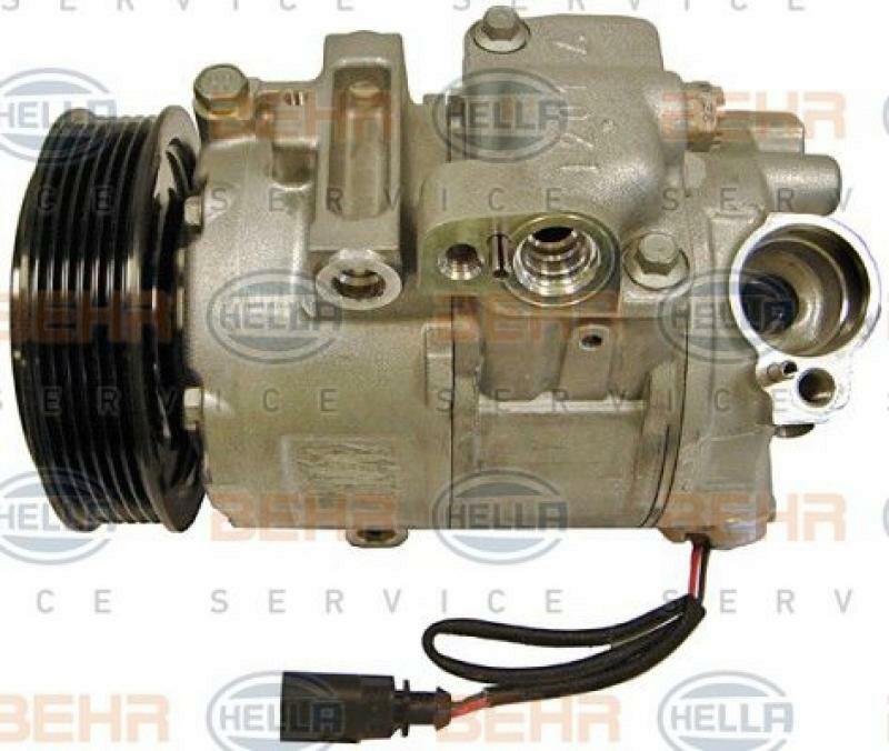 HELLA Compressor, air conditioning BEHR HELLA SERVICE Version ALTERNATIVE