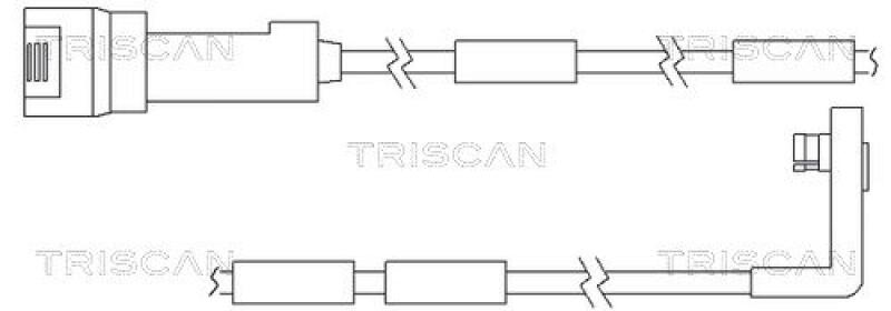 TRISCAN Warning Contact, brake pad wear