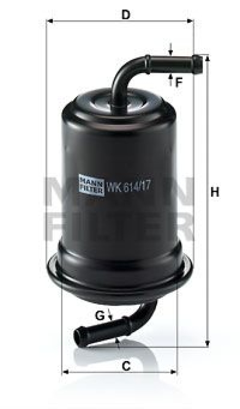 MANN-FILTER Kraftstofffilter