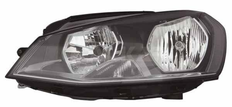 1x Alkar Hauptscheinwerfer H15 H7 Rechts passend für VW Golf 7 BJ bis 12...