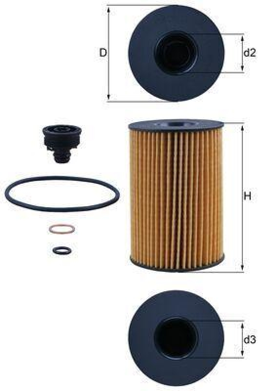 KNECHT Oil Filter