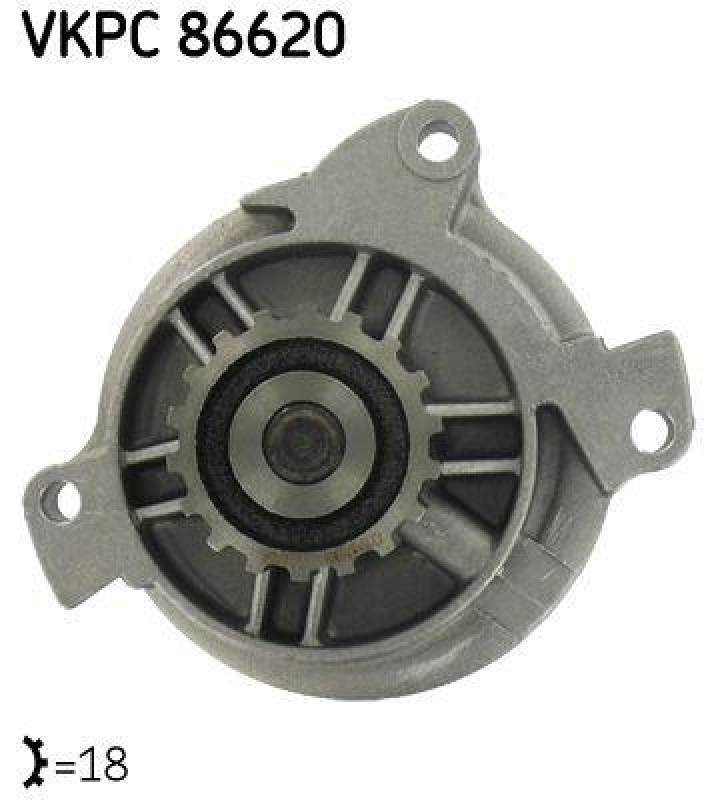 SKF Wasserpumpe, Motorkühlung