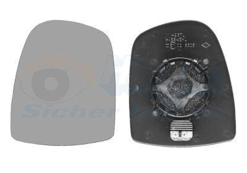 VAN WEZEL Mirror Glass, outside mirror * HAGUS *