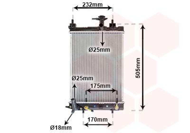 Radiator, engine cooling