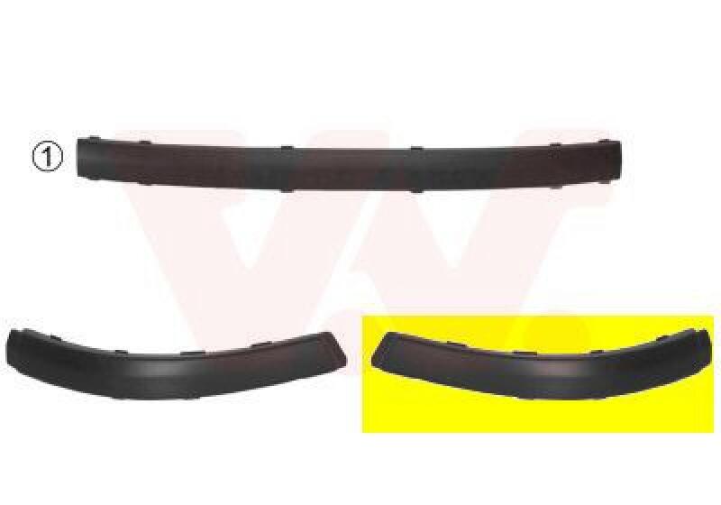 VAN WEZEL Cover, bumper ** Equipart **