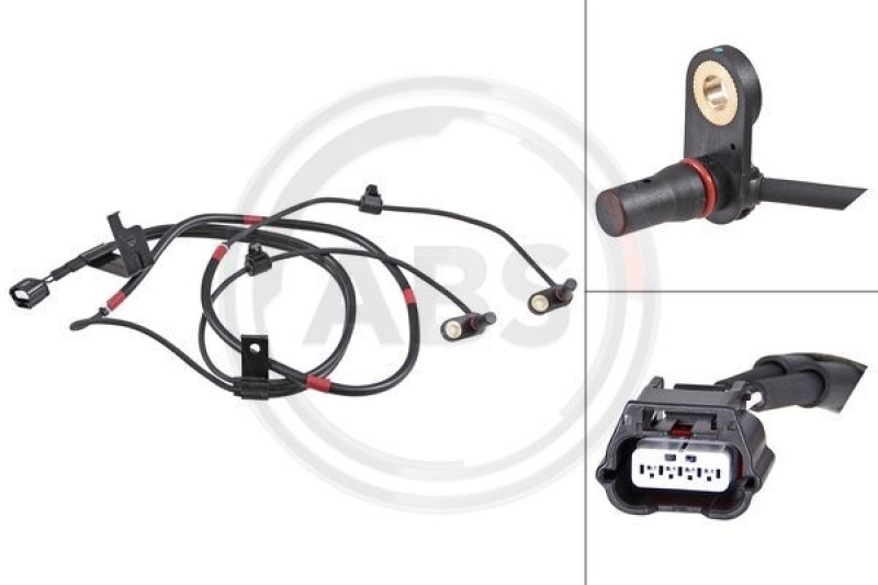 Sensor, wheel speed