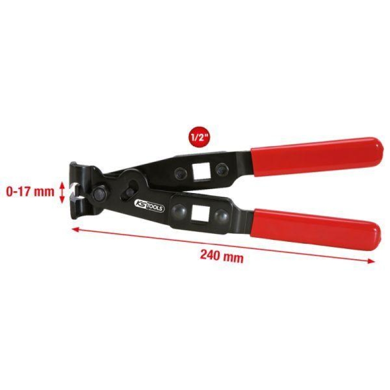 KS TOOLS Zange, Schlauchschelle