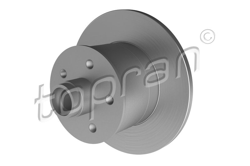 2x TOPRAN Bremsscheibe 103263