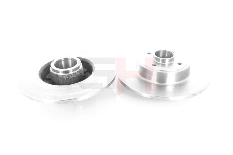 2x Bremsscheibe Satz Hinten links rechts passend für Renault Megane 1 1.6 Scenic