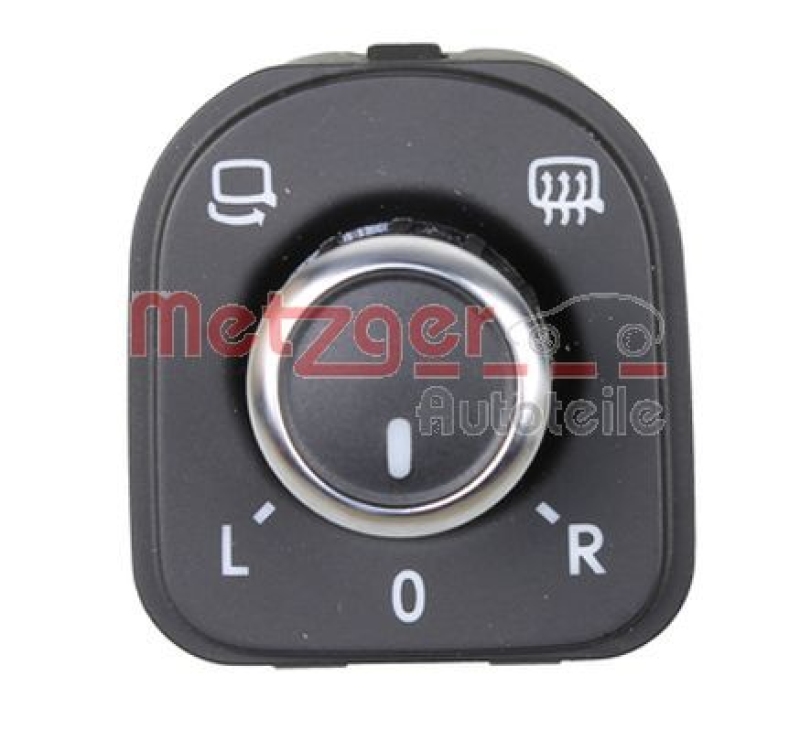 METZGER Switch, mirror adjustment OE-part GREENPARTS