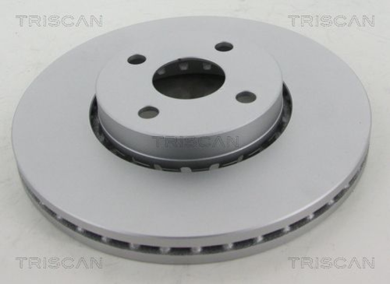 2x TRISCAN Brake Disc COATED