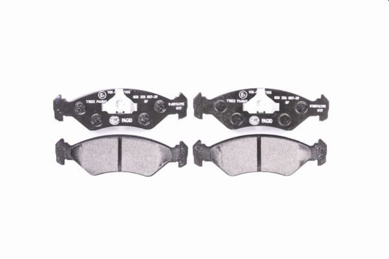 HELLA Brake Pad Set, disc brake