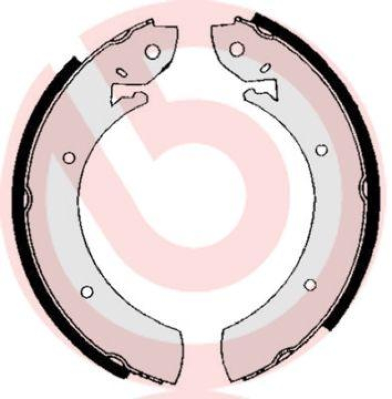 BREMBO Bremsbackensatz ESSENTIAL LINE