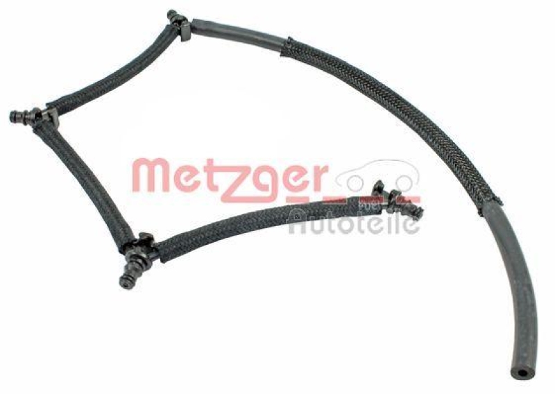 METZGER Hose, fuel overflow