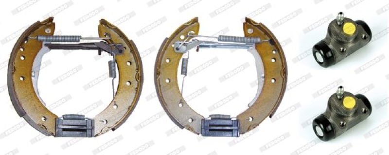 FERODO Brake Shoe Set MAXI KIT