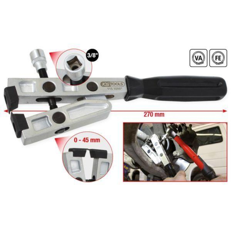 KS TOOLS Hose Clamp Pliers