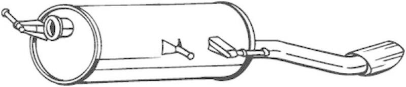 BOSAL Endschalld&auml;mpfer 190-173