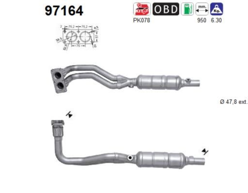 AS Katalysator 97164