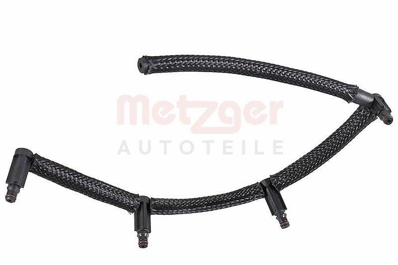 METZGER Hose, fuel overflow