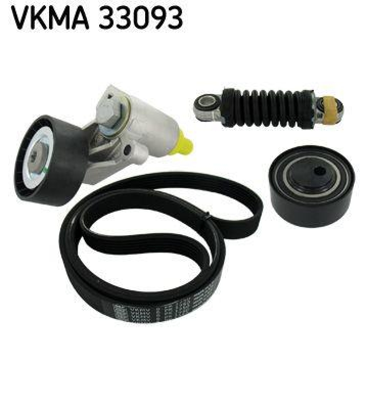 SKF Keilrippenriemensatz