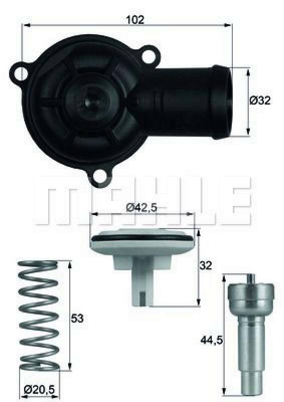 MAHLE Thermostat für Kühlmittel / Kühlerthermostat