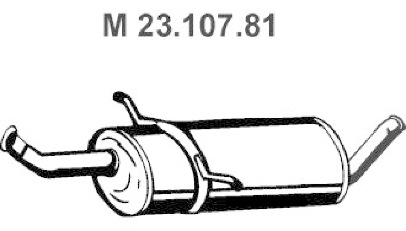 EBERSPÄCHER Mittelschalldämpfer