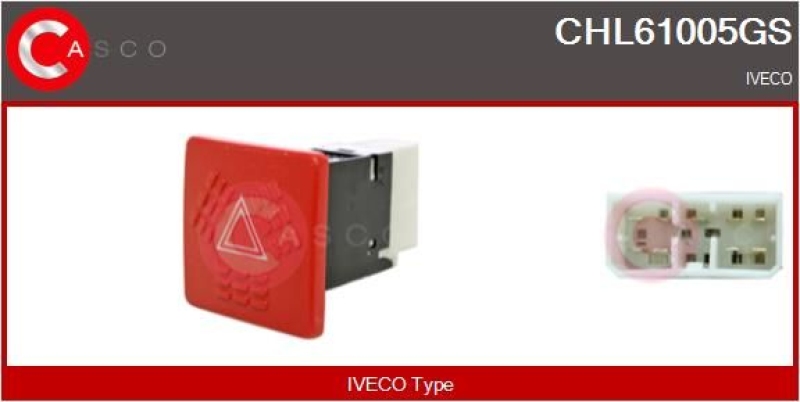 CASCO Hazard Light Switch