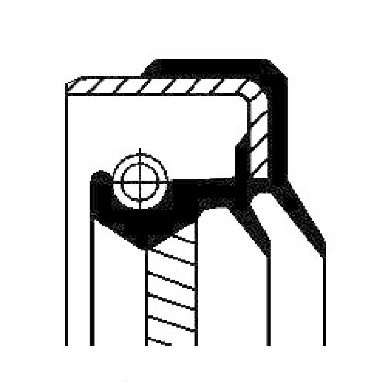 CORTECO Shaft Seal, manual transmission