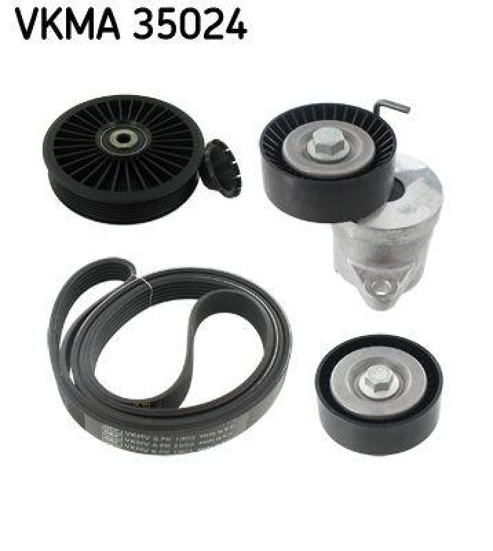 SKF V-Ribbed Belt Set