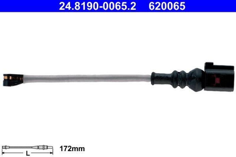 ATE Warning Contact, brake pad wear