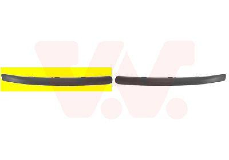 VAN WEZEL Zier-/Schutzleiste, Sto&szlig;f&auml;nger ** Equipart ** 1828582