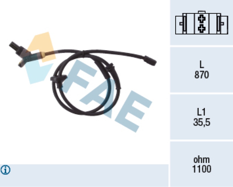 FAE Sensor, Raddrehzahl