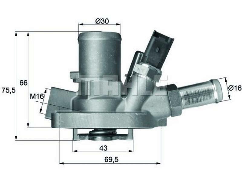 BEHR Thermostat, coolant