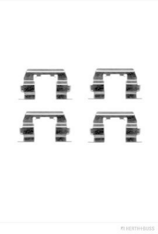 HERTH+BUSS JAKOPARTS Zubeh&ouml;rsatz, Scheibenbremsbelag J3660507