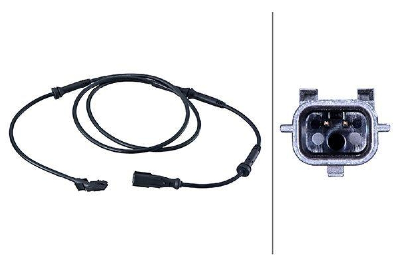 HELLA Sensor, Raddrehzahl 6PU 358 216-021