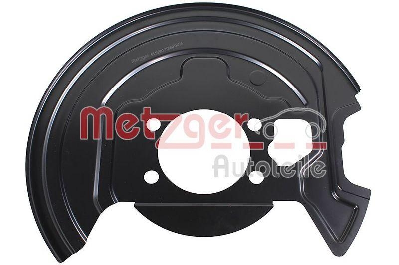 METZGER Spritzblech, Bremsscheibe GREENPARTS 6115591